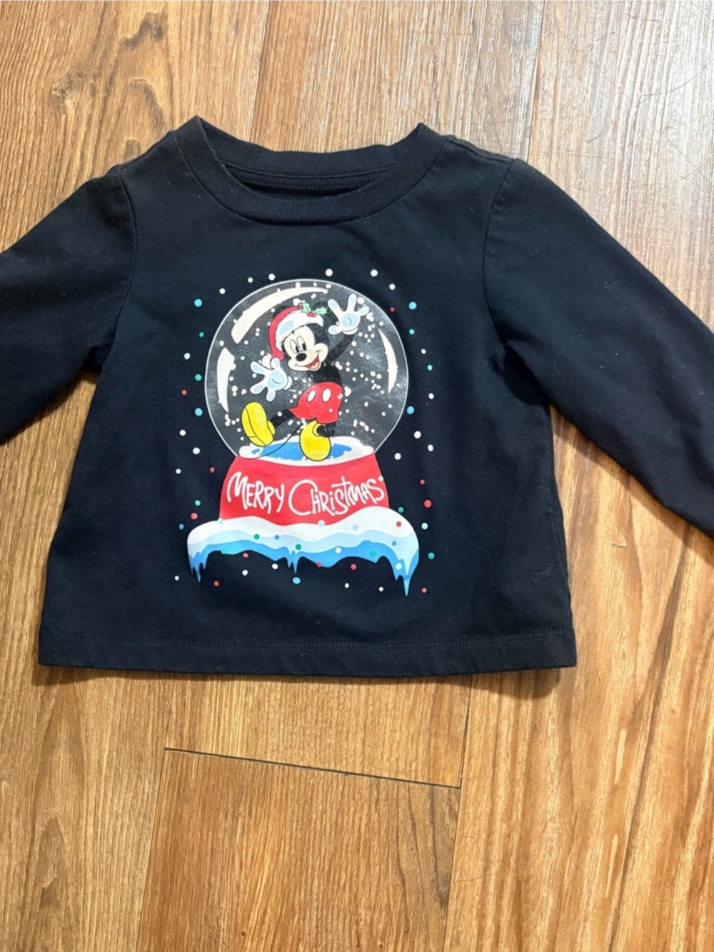 Disney Mickey Graphic Tee 18M Black